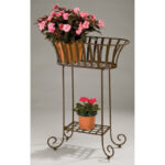 Deer Park D68 PL203X Solera Metal Oval Planter
