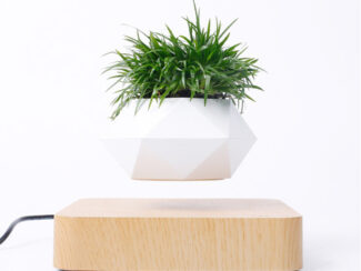 Novelty Levitating Rotation Flowerpot Magnetic Levitation FlowerPot