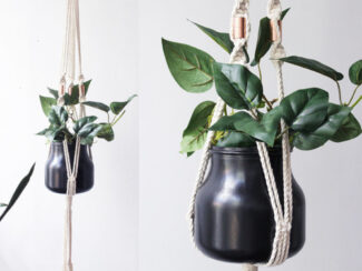Macrame Plant Hanger, Hanging Planter, Cotton,
